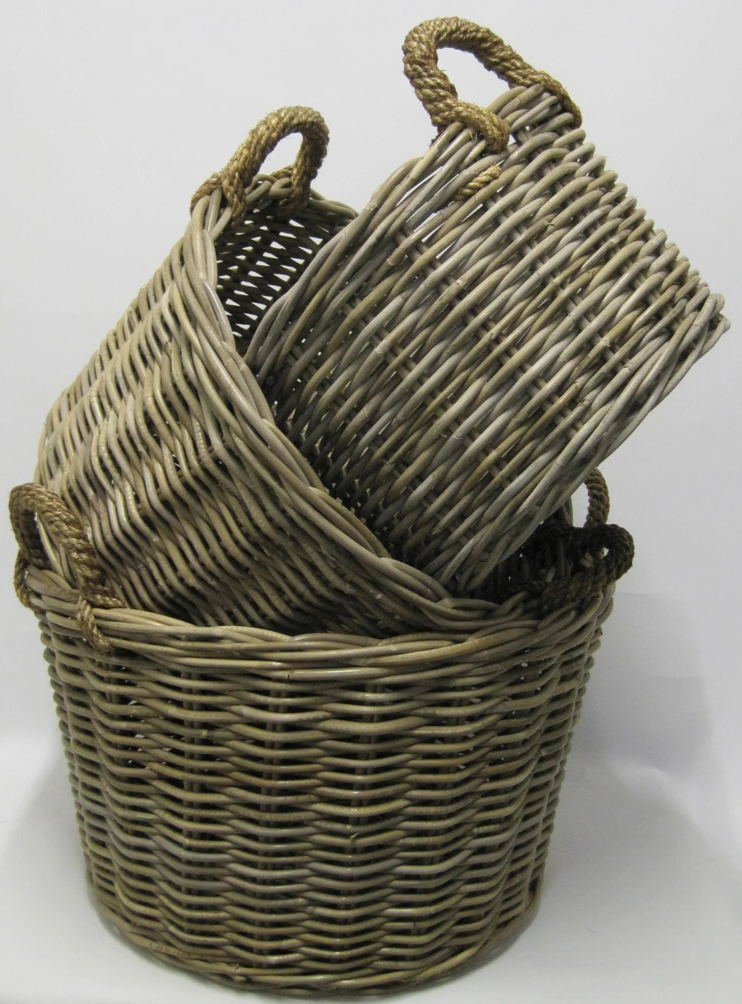 Round Hamptons basket