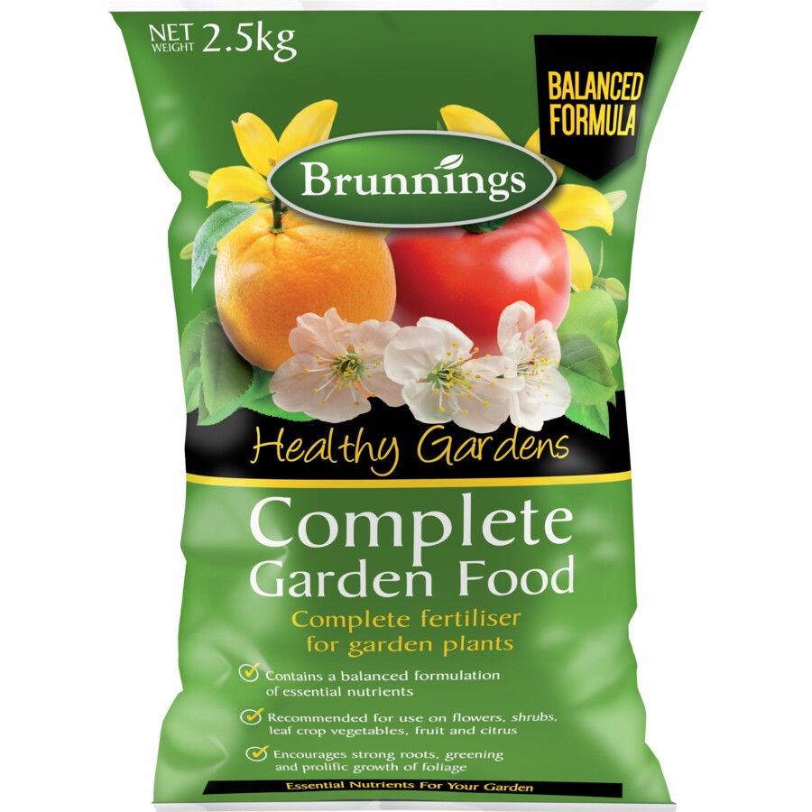 Complete garden food