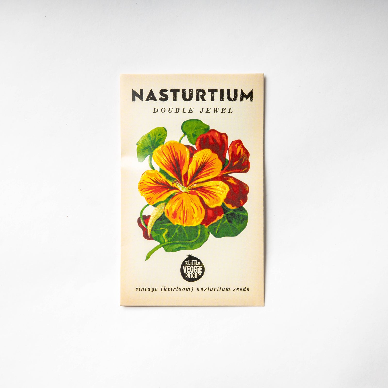 Little Veggie Patch Co - Nasturtium "Double Jewel" Heirloom Seeds