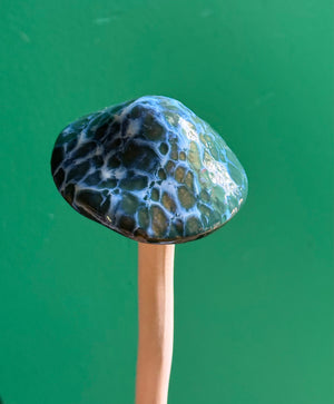 Meadow mushroom ornament
