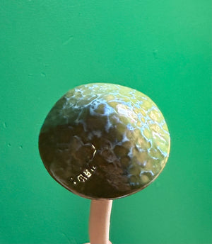 Meadow mushroom ornament